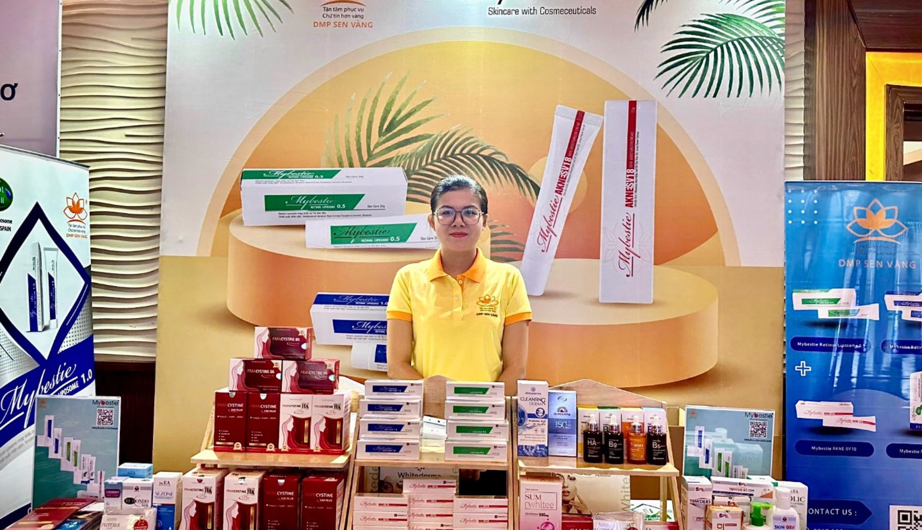 Dmp Sen Vàng X Mybestie Viet Nam Đã Có Mặt Tại Hội Nghị Khoa Học Da Liễu Thẩm Mỹ Thành Phố Cần Thơ Lần Thứ V. 